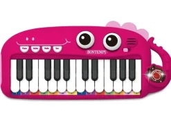 Bontempi Musikinstrument Elektronik-Keyboard pink 24 Tasten