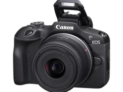 Canon Fotokamera EOS R100 RF-S 18-45 mm + RF-S 18-45 / 75-300 Kit