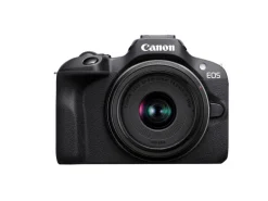 Canon Fotokamera EOS R100 RF-S 18-45 mm + RF-S 18-45 / 75-300 Kit