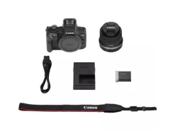 Canon Fotokamera EOS R100 RF-S 18-45 mm + RF-S 18-45 / 75-300 Kit