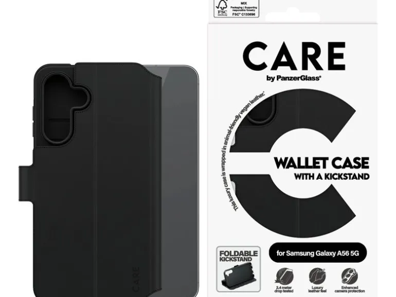 CARE Wallet Case Kickstand Galaxy A56 5G
