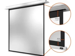 Celexon Deckeinbauleinwand Motor Professional Plus 220x220cm 1:1