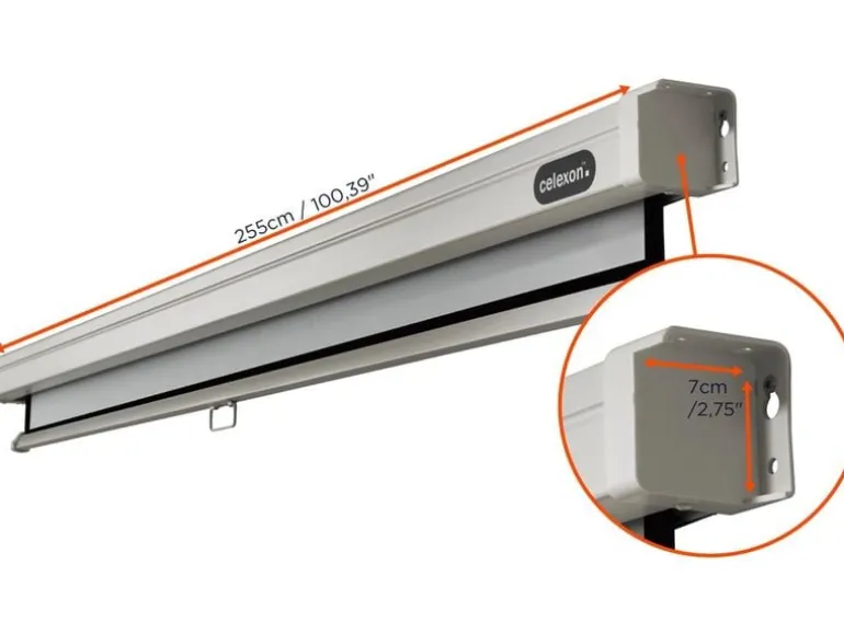 Celexon Rollo-Leinwand Pro 240x240cm 1:1