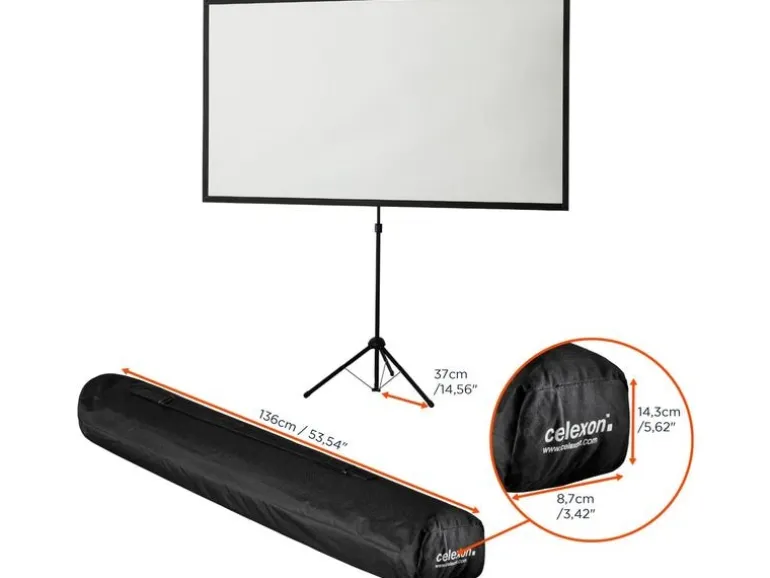 Celexon Stativleinwand Ultra-Lightweight 199x112 cm 16:9