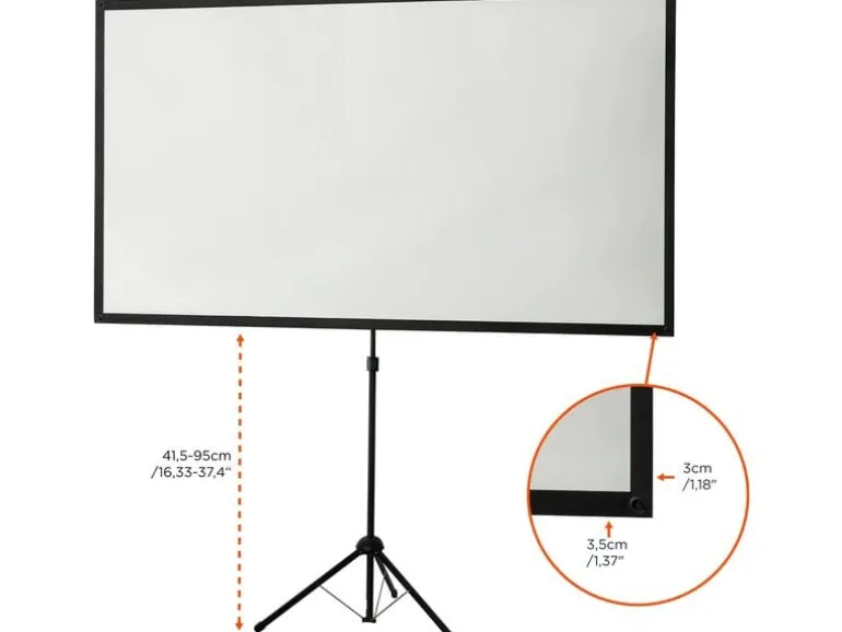 Celexon Stativleinwand Ultra-Lightweight 199x112 cm 16:9