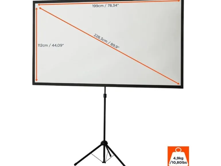 Celexon Stativleinwand Ultra-Lightweight 199x112 cm 16:9