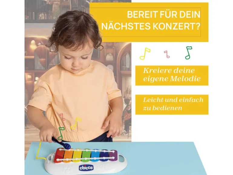 Chicco Musikspielzeug Mein erstes Xlophon