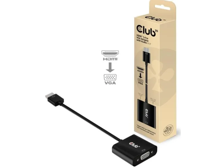 Club 3D Adapterkabel HDMI - VGA