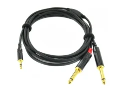 Cordial Audio-Kabel 3.5 mm Klinke - 6.3 mm Klinke 1.5 m