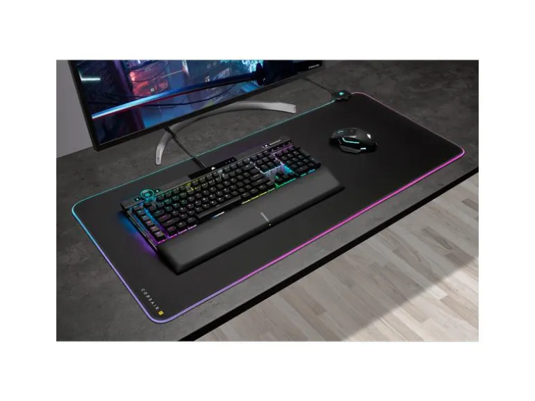 Corsair Gaming-Mausmatte MM700 RGB Extended XL iCUE Schwarz