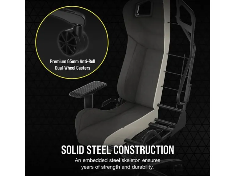 Corsair Gaming-Stuhl T3 Rush (2023) Schwarz