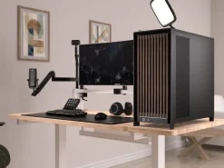 Corsair PC-Gehäuse FRAME 5000D WOOD RS Mid-Tower Schwarz Wallnuss