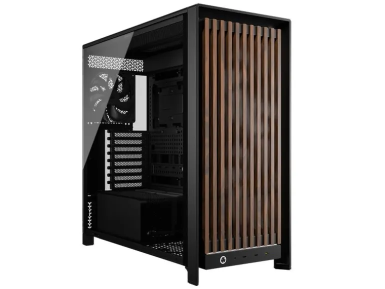 Corsair PC-Gehäuse FRAME 5000D WOOD RS Mid-Tower Schwarz Wallnuss
