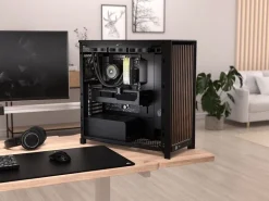 Corsair PC-Gehäuse FRAME 5000D WOOD RS Mid-Tower Schwarz Wallnuss