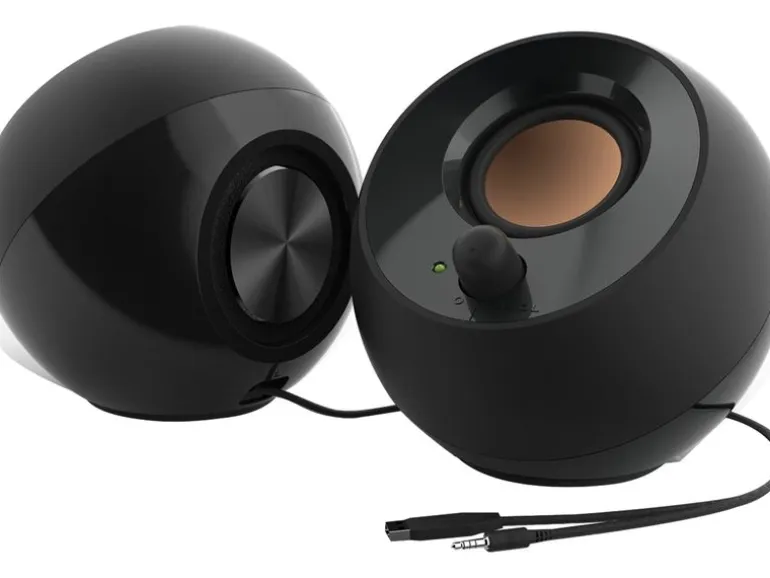 CREATIVE PC-Lautsprecher Pebble schwarz