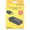 Delock Adapter Displayport - HDMI aktiv, 4K, schwarz