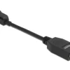 Delock Adapter MiniDisplayPort-DisplayPort 8K/60Hz, Einrastfunktion