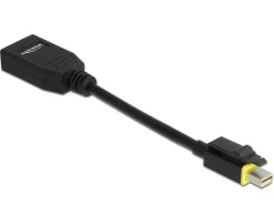 Delock Adapter MiniDisplayPort-DisplayPort 8K/60Hz, Einrastfunktion