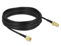 Delock Antennenkabel LTE/5G, CFD/LRM100 SMA zu SMA, 10 m