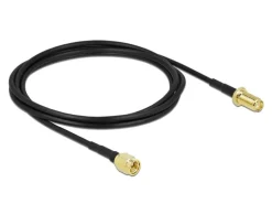 Delock Antennenkabel LTE/5G, CFD/LRM100 SMA zu SMA, 2 m