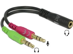 Delock Audio-Adapter Klinke 3.5 mm, female - 3.5 mm Klinke