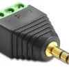 Delock Audio-Adapter Stecker Unkonfektioniert - 3.5 mm Klinke
