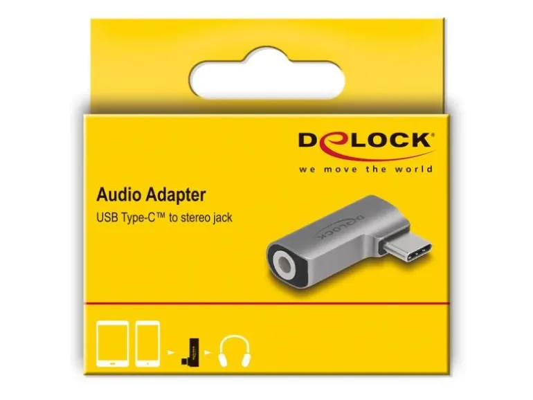 Delock Audio-Adapter USB-C - 3.5 mm Klinke