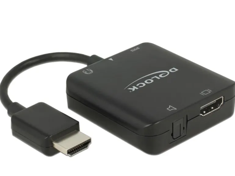 Delock Audio Extraktor HDMI 5.1 4K, 60Hz