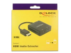 Delock Audio Extraktor HDMI 5.1 4K, 60Hz