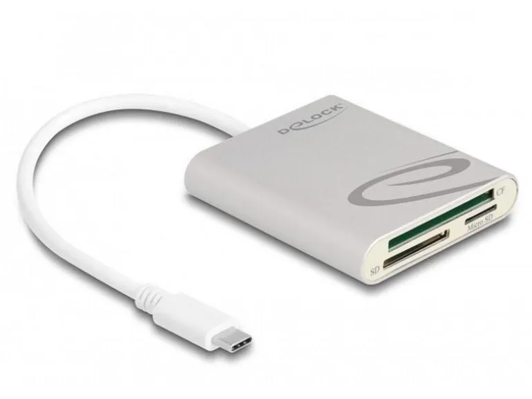 Delock Card Reader Extern Card Reader Extern 91005 USB Typ-C