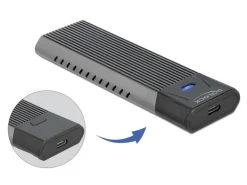 Delock Externes Gehäuse M.2 SATA&NVME zu USB.3.2 M.2