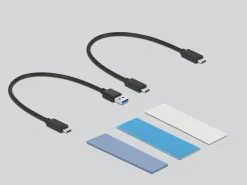 Delock Externes Gehäuse M.2 SATA&NVME zu USB.3.2 M.2