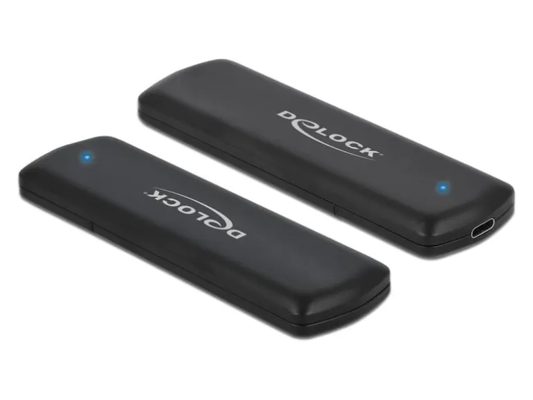 Delock Externes Gehäuse USB 3.1 Gen2 für M.2 NVME&SATA SSD