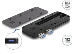 Delock Externes Gehäuse USB3.2 Gen 2 für PS5 mit M.2 NVMe Slot M.2