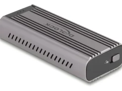 Delock Externes Gehäuse 1x M.2 NVMe PCIe SSD USB-C, 40 Gbps M.2