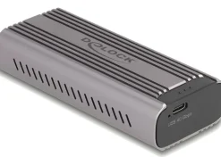 Delock Externes Gehäuse 1x M.2 NVMe PCIe SSD USB-C, 40 Gbps M.2