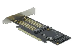 Delock Host Bus Adapter PCI-Ex16v4 - M.2 Key-B, M.2 Key-M, mSATA