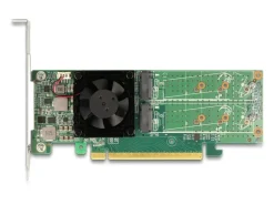 Delock Host Bus Adapter PCI Express x16 - 4x NVMe M.2 Key M