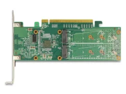 Delock Host Bus Adapter PCI Express x16 - 4x NVMe M.2 Key M