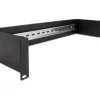 Delock Hutschienenpanel 2HE 19", Schwarz