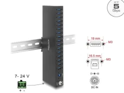 Delock Industrie Hub (16 x USB 5 Gbps Typ-A)