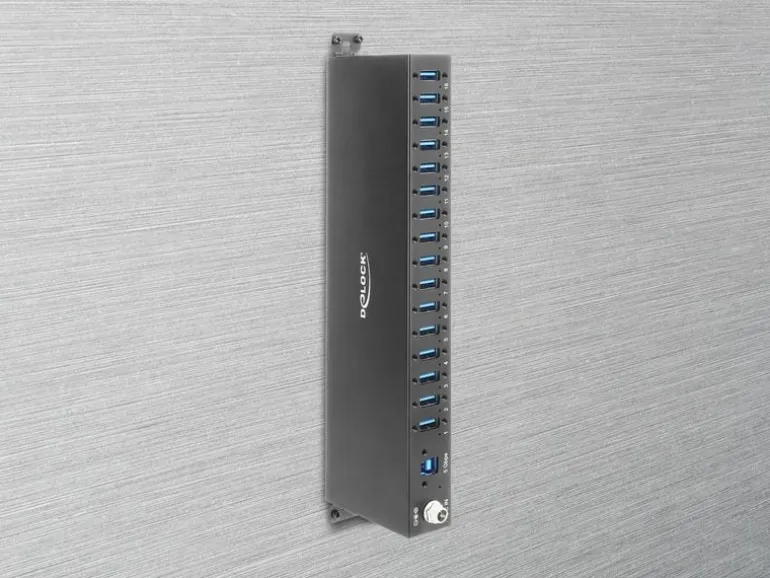 Delock Industrie Hub (16 x USB 5 Gbps Typ-A)