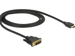 Delock Kabel DVI-D – HDMI Typ A, 1 m DVI-D - HDMI, 1 m