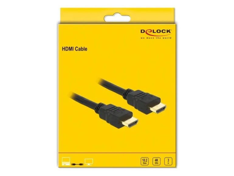 Delock Kabel 4K 30Hz HDMI - HDMI, 3 m