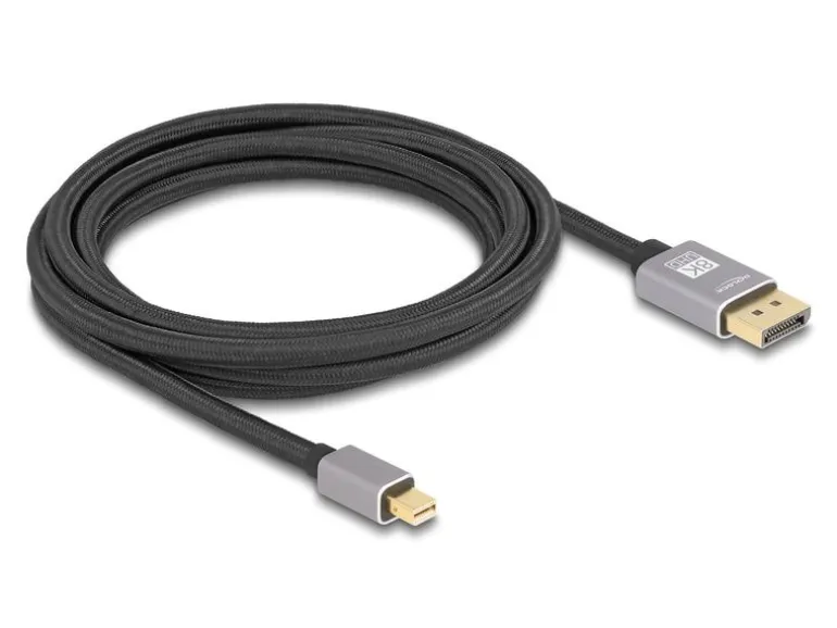 Delock Kabel 8K 60 Hz Mini-DisplayPort - DisplayPort, 3 m