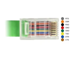 Delock Konsolenkabel USB - RJ-45 , RS232, Cisco kompatibel 1,8m