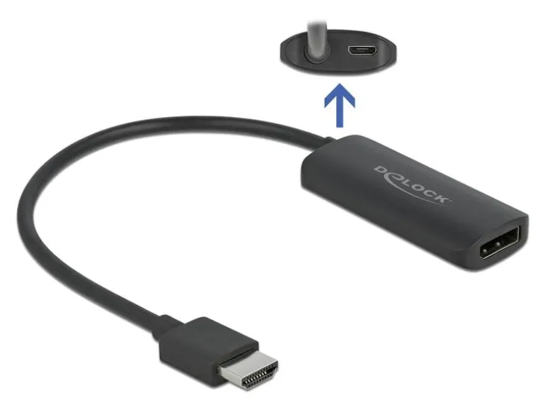 Delock Konverter 4K/60Hz HDMI - DisplayPort