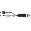Delock Konverter VGA – HDMI, mit Audio 3.5mm Klinke