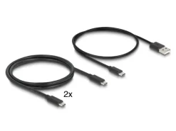 Delock KVM Switch USB-C zu HDMI und DisplayPort 8K MST mit USB 2.0