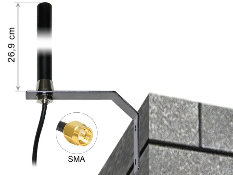 Delock LTE-Antenne SMA SMA 3 dBi Rundstrahl